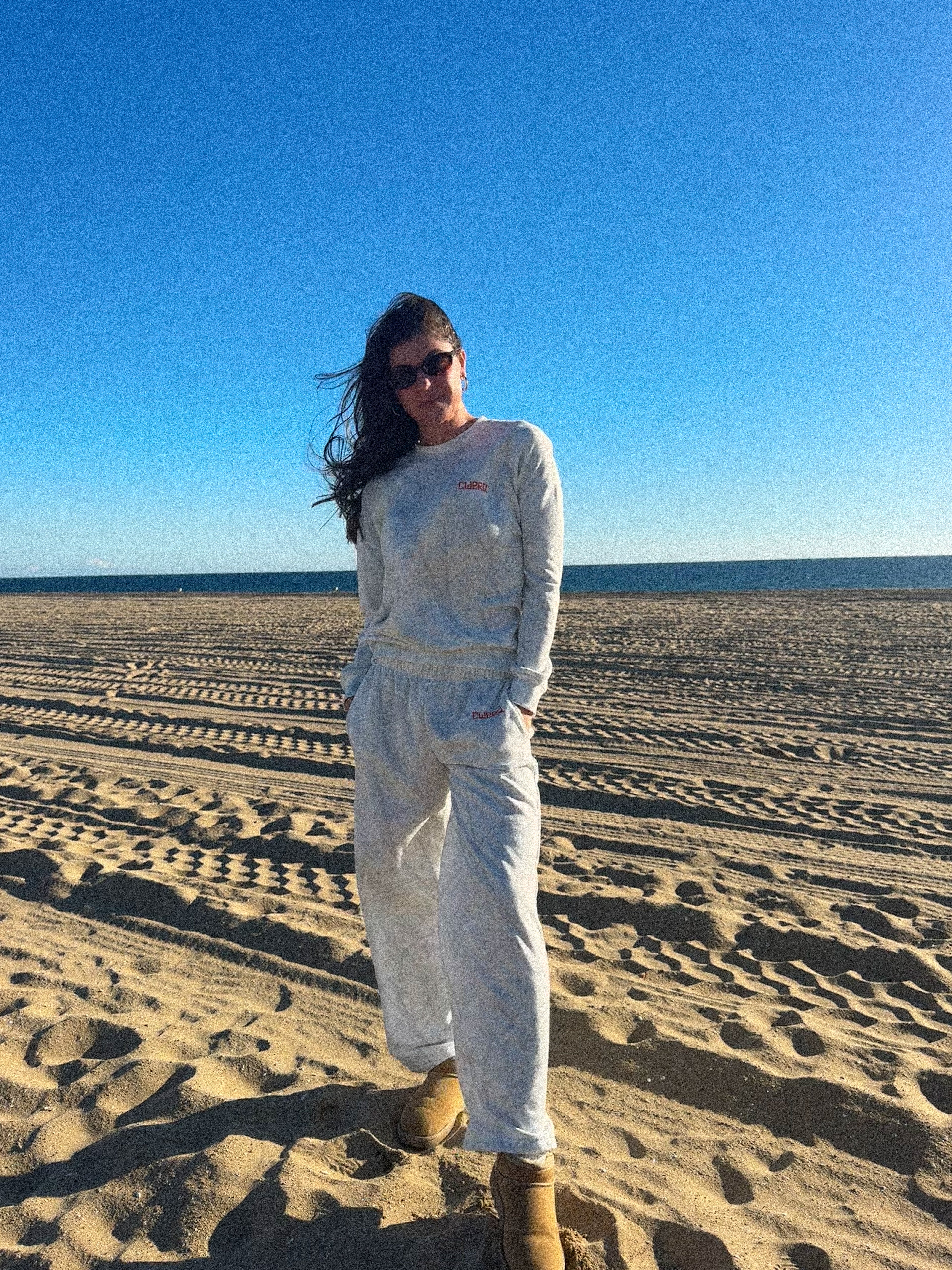 White Camo Sweatsuit